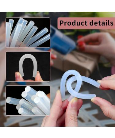 200 Pack Mini Hot Glue Gun Sticks - Multipurpose for Art, Craft, DIY - 0.43x4 Inches Clear - Compatible with Most Glue Guns - Buy Online on GoSupps.com