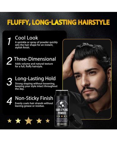 Poudre Coiffante Homme 30g Poudre Texturisante Cheveux Poudre Texture | Volume et Texture Fini mat et l ger Tenue longue dur e 30 g (Lot de 1) - Buy Online on GoSupps.com