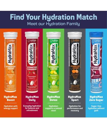 Upsa Hydramax Zero Sugar Hydration Tablets - 16 Counts - Buy Online on GoSupps.com