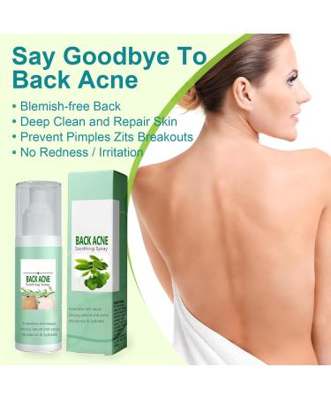 Back Acne Treatment Spray Acne Body Spray Adolescent Acne Treatment Body Moisturiser For Dry Skin Acne Moisturiser Repair Back Shoulder Acne & Body Acne & Chest Acne - Buy Online on GoSupps.com