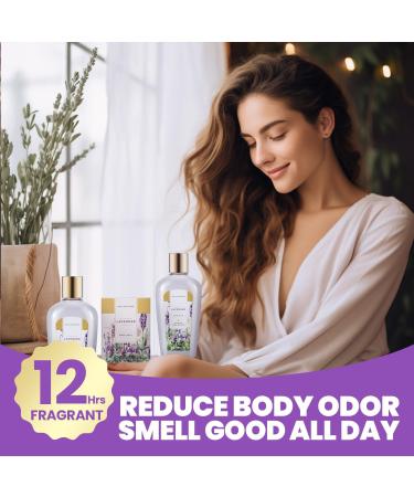 Spa Luxetique Lavender Bath Set - 8pcs Pamper Gifts for Women - Buy Online on GoSupps.com