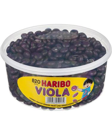 Haribo Viola Gummy Bears Wine Gummies Fruit Gummies 820 Units 1148 g Tin - Buy Online on GoSupps.com