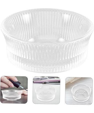 Healeved Pen wash cup Glass Manicure tools multipurpose Palette dappen dish cups nail art accessories Nail supplies vertical stripes manicure mixing cup Grinding disc tool - Buy Online on GoSupps.com