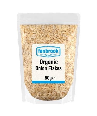 Organic Onion Flakes 50g | Certified Organic by Fenbrook Organic