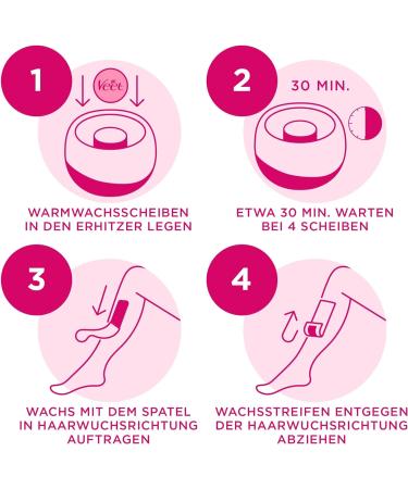 Veet Spawax Electrical Warm Wax Set - Long-Lasting Hair Removal | Includes Wax Device & 6 Wax Discs - Buy Online on GoSupps.com