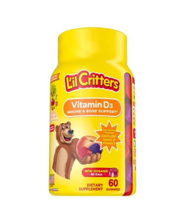 L'il Critters Vitamin D Gummy Bears 60 Count