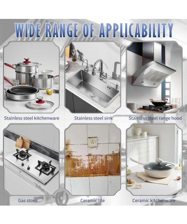 Stainless Steel Clean Wax - Nano-Technology Cleaner & Polish for Pots Pans & Appliances (2pcs) - International Shipping Available - Buy Online on GoSupps.com