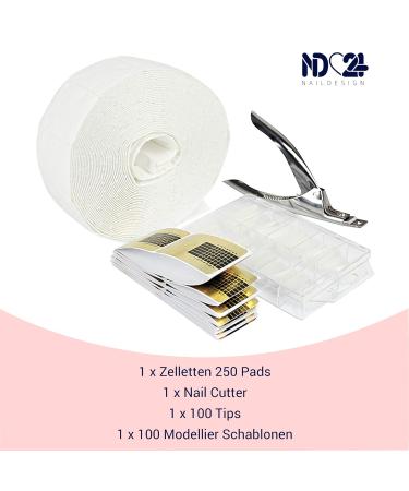 ND24 NAILDESIGN Acrylic Starter Set - 18-Piece Complete Studio Kit with Color Powder Liquid Brush Tips & Accessories for Perfect Acrylic Nails - Buy Online on GoSupps.com