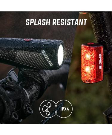 Sigma Buster 400 TR.RL 80 LED USB Headlight Set - Sport Black One Size | International Shipping Available - Buy Online on GoSupps.com