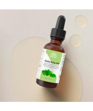 Relaxcation Gotu Kola Herbal Oil Cold Pressed Centella in Sesame for Face Hair Scalp & Massage Natural Botanical Oil for Glow Rituals Amber Glass Bottle (1 oz) 1 Fl Oz (Pack of 1) - Buy Online on GoSupps.com
