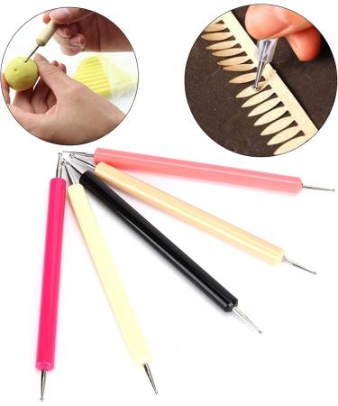 Dotting Pen Durable Double-Ended Nib Nail Art Tip Dot Paint Tool for Transfer Printing for Tracing - Buy Online on GoSupps.com