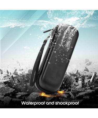 Toothbrush Travel Case for Oral-B & Philips Sonicare - Portable Electric Toothbrush Holder (Black/Gray - Buy Online on GoSupps.com