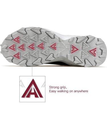 HUMTTO Men's Waterproof Hiking Boots - Lightweight & Breathable Ankle Boots for Trekking - Size 9.5 Grey - Buy Online on GoSupps.com