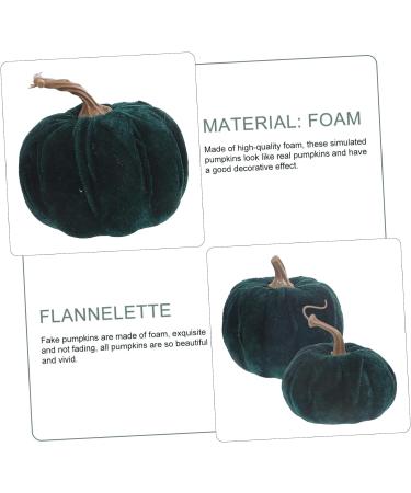 TOPBATHY 15 Pcs Flannel Foam Pumpkin Crafts Pumpkin Artificial Vegetable Outdoor Garland Artificial Wreath Assorted Pumpkins Figurines for Outdoors Fabric Pumpkins Ornaments Little Pumpkin - Buy Online on GoSupps.com