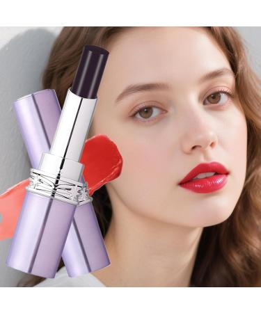 Color-changing lipstick Temperature-sensitive hydrating tint long-lasting moisturizing balm natural glossy finish smooth waterproof texture nourishing beauty stick | Perfect p - Buy Online on GoSupps.com