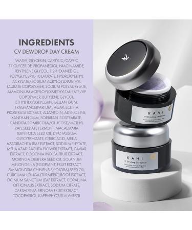 KAHI CV Dewdrop Day Cream - Age-Defying Daily Face Moisturizer with Prestige Beluga Caviar Oil - Hydrating Tightening & Smoothing Facial Lotion - Luxury Korean Skincare 1.69 fl oz - Buy Online on GoSupps.com