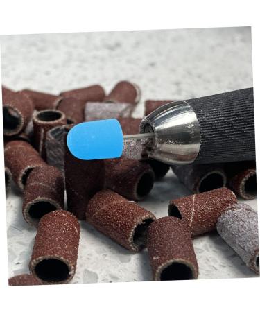 Housoutil 3 Sets Nail Color Sand Cap Pro Tools Nail Callus Remover Caps Nail Supplies for Nail Techs Manicure Nail Files Sanding Caps Inner Ring Plastic Polishing Head Portable - Buy Online on GoSupps.com