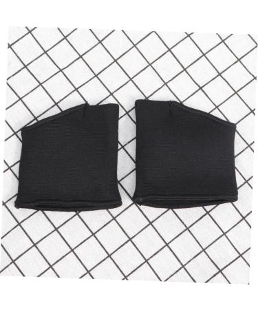 2pcs Half Sleeve Bunion Straighteners + Night Splint Heels Cushioning Pads | Black | 8X6CM - Buy Online on GoSupps.com