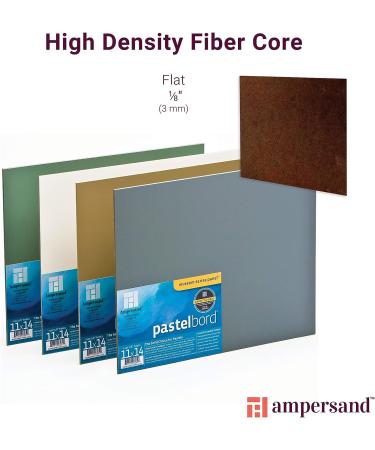 Ampersand Museum Series Pastelbord White- 5x7 1/8 Inch Depth - 3 Pack - Buy Online on GoSupps.com