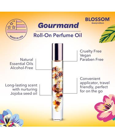 Blossom Roll on Perfume for Women Alcohol Free Gourmand Rollerball Perfume Oil with Essential Oils Infused with Real Flowers Made in USA 0.20oz (Honey Vanilla Caramel Sugar) Honey Cr me Brulee Honey Cr me Brulee 0.2 Fl Oz (Pack of 1) - Buy Online on GoSupps.com
