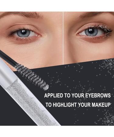 Glitter Lash Mascara Diamond Eyelash for Women Concert Makeup Quick Drying Waterproof Long Lasting Diamond Shiny Lash Mascara 3.5g - Buy Online on GoSupps.com