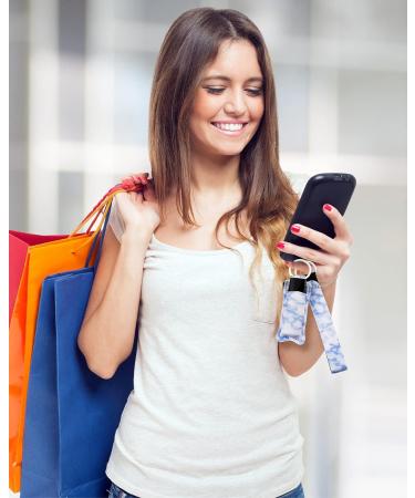 40-Piece Lipstick Holder Keychain Set | Clip-on Sleeve & Protective Cases for Women & Girls | Lip Balm Keyring Holder | Travel Accessories - 4 Styles - Buy Online on GoSupps.com