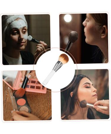 Healeved Makeup Brush Foundation Brush Blush Brush Liquid Face Makeup Concealers Brush Cosmetics Makeup Brush Blending Fluffy Blush Makeup Brush Blush Powder Brush White Artificial Fiber 18.5x4.5cm White - Buy Online on GoSupps.com