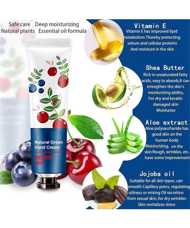 BonnieStore 18-Pack Fruit & Plant Hand Cream Mini Set - Moisturizing Hand Lotion for Women - Travel Gift - 30ml x 18pcs - Buy Online on GoSupps.com