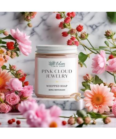 Jewelry Whipped Soap Body Wash Shower Bath & Shave Cream RING REVEAL inside! (Pink Cloud) - Buy Online on GoSupps.com
