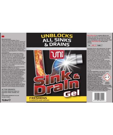 Essential Power Unblock Sink and Drain Unblocker Gel 1.1 kg - Buy Online on GoSupps.com