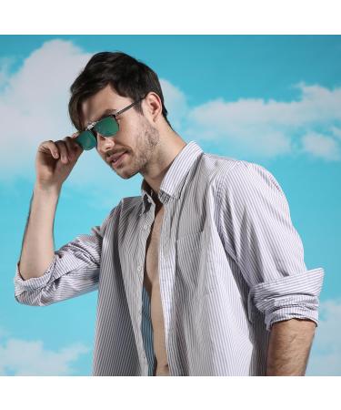 PRiSMA Sunglasses CLiP-ON - Versatile Glasses Clips in 3 Versions for Ultimate Sun Protection | 08 Sunprotect Green Balance - Buy Online on GoSupps.com