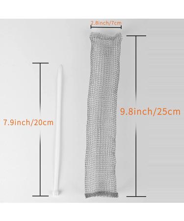 LVYOUIF Stainless Steel Washing Machine Lint Traps - 12 Pack with Cable Ties | Laundry Drain Hose Screen Filter for Washer - Buy Online on GoSupps.com