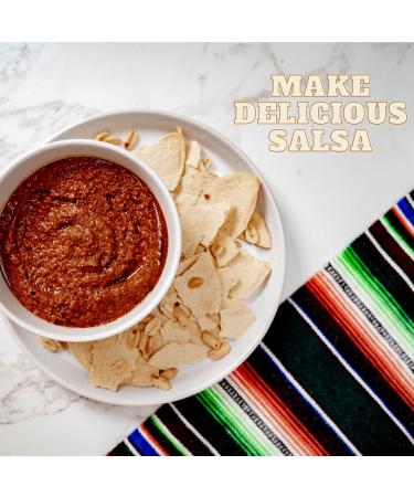 OL RICO Guajillo Chiles Peppers 4 oz - Premium Mexican Ingredient for Mole, Tamales, Salsa - Resealable Kraft Bag - 4 Ounce (Pack of 1) - Buy Online on GoSupps.com