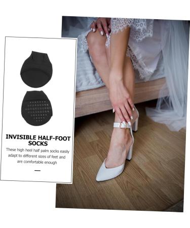 FRCOLOR 20 Pairs Forefoot Padding Half Socks for Women Half-liner Socks Half Socks with Toe Protection Breathable Half Socks Toe Cap Socks High Heel Sweat Absorption Silicone - Buy Online on GoSupps.com