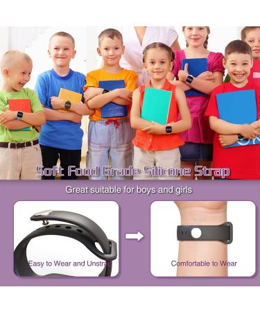 Kids Led Pedometer Watch   Digital Steps Tracker   Non-Bluetooth  Vibrating Alarm Clock  Stopwatch  Great Gift for Children Teens Girls Boys Square- White - Buy Online on GoSupps.com