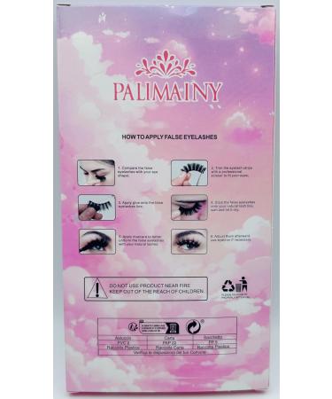 Shop Fluffy & Wispy Faux 3D Mink Lashes - 5 Pairs of 14mm Strip False Eyelashes in Black | International Shipping Available - Buy Online on GoSupps.com