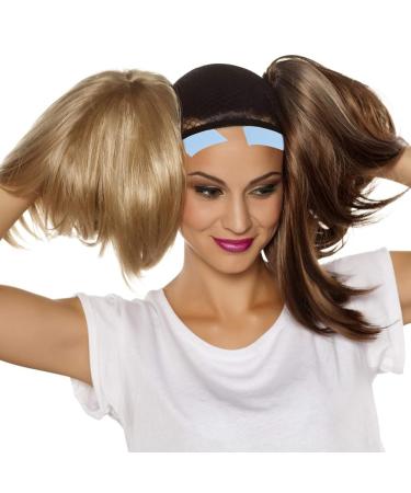 Luxshiny 36 Pieces Lace Front Wig Tape - Double-Sided Hair Extension & Hairdressing Salon Tape Strips (9x2cm) - Strong Adhesion for Lace Toupet - Buy Online on GoSupps.com