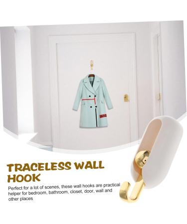 Alipis 12 Pcs No Punching Hook Ganchos para Colgar Hooks Hook for Wall Sponge to Rotate Towel Rack Whitex3pcs 7.2X5CMx3pcs - Buy Online on GoSupps.com