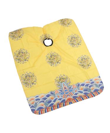Hairdressing Apron Waterproof Hair Cutting Cape with Tightness Adjustable Hairdresser Cape for Hair Cutting Dying and Styling