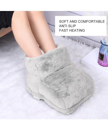 Yuehuamech 5V USB Electric Foot Warmer & Heating Pillow - Soft Fleece Heated Boots & Base Mat for Home/Office Use - Buy Online on GoSupps.com