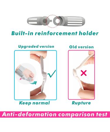 Ashomie Bunion Corrector Toe Separator for Men & Women - Pain Relief Brace (Blue 1PC) - Buy Online on GoSupps.com