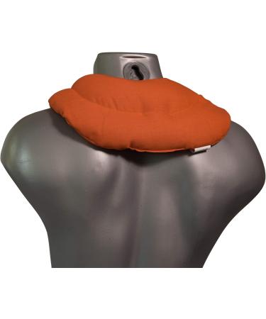 Cherry Stone Neck Pillow with Chambers - Orange | Heat Pad for Neck Relief - Ideal Cherry Stone Pillow for Comfort & Relaxation - Buy Online on GoSupps.com