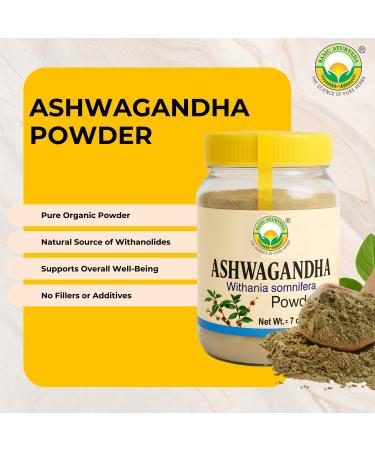 BASIC AYURVEDA Ashwagandha Root Powder | Withania Somnifera Herbal Powder for Smoothies, Tonics & Recipes | Natural Ayurvedic Ingredient | No Fillers, No Additives | 7.05 Oz (200g) - Buy Online on GoSupps.com