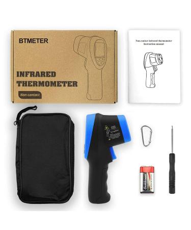 Btmeter BT-1800C Pyrometer -58 3272 F IR Thermometer for Industrial Use | High-Temperature Infrared Temperature Pistol with 50:1 Distance Ratio - Buy Online on GoSupps.com