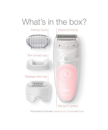 Braun Silk-epil 5-620: Women's Cordless Rechargeable Hair Removal Set - Buy Online on GoSupps.com