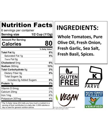 Hoboken Farms Marinara Gourmet Pasta Sauce - Keto Certified, No Sugar Added, Non GMO, Kosher, Vegan, Plant Based - 2-Pack, 1.56 Pound Each - Buy Online on GoSupps.com