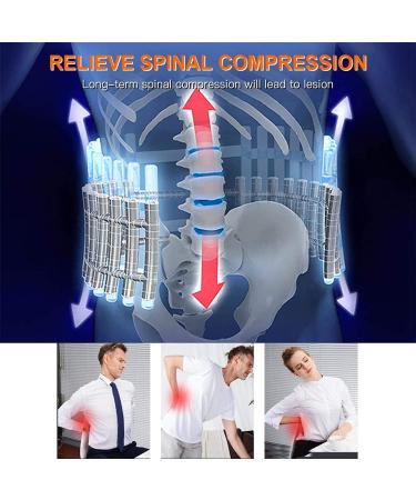 Physical Decompression Back Belt by BETTERDAY -Spinal Air Traction Belt for Lower Back Pain Relief Back Support & Lumbar Traction belt(29-49 inch Waists) - Buy Online on GoSupps.com