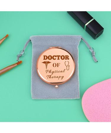 Physical Therapy Appreciation Compact Makeup Mirror - Thank You PT Doctor & Therapist Gifts - Buy Online on GoSupps.com