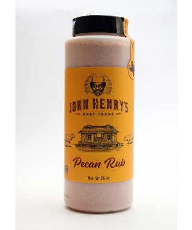 John Henry's Texas Size Pecan Rub BBQ Seasoning - 26 Ounce
