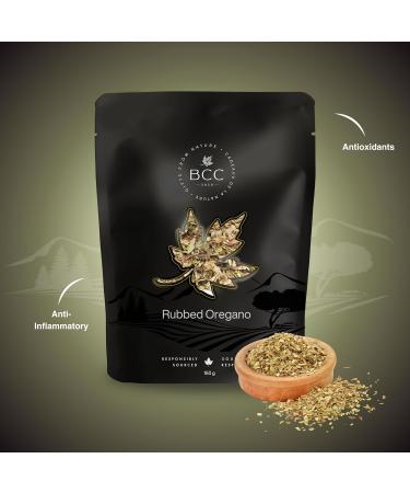 Rubbed Oregano 150g Natural Herb Premium Quality Non-GMO Gluten-Free Aromatic Herb for Italian and Mediterranean Cooking Seasoning and Sauces Fresh and Flavorful No Additives - Buy Online on GoSupps.com